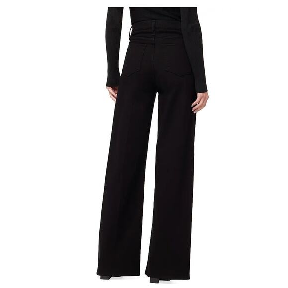 Joe’s Jeans Mia High Rise Wide Leg Jeans Size 29 NWT Black Noir Tall Friendly - Picture 10 of 10
